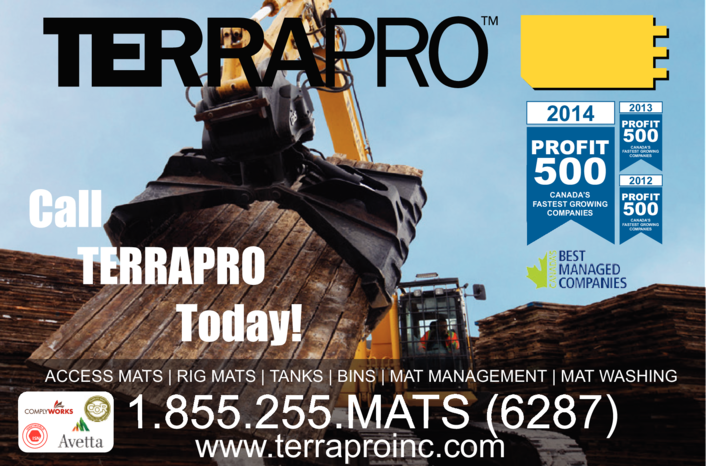 Print Ad of Terrapro Inc