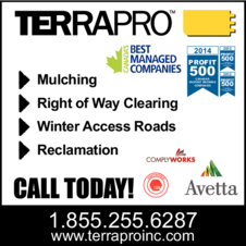 Print Ad of Terrapro Inc