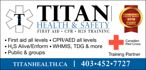 Print Ad of Titan Health & Safety Ltd