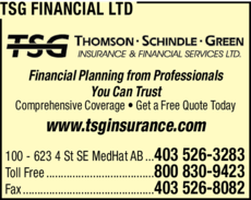 Print Ad of Tsg Financial Ltd