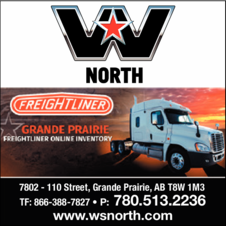 Print Ad of Western Star & Freightliner Trucks Of Grande Prairie